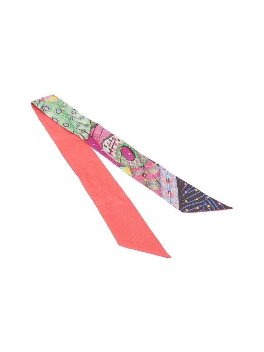 Hermes Twilly Plume Tee Scarf